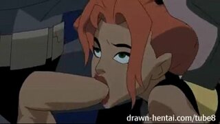 Batima e mulher Maravilha fuck kvinde-eagle