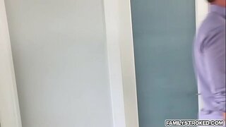 Tiffany Watson en haar Kyle neukten, zoog, likte elkaar